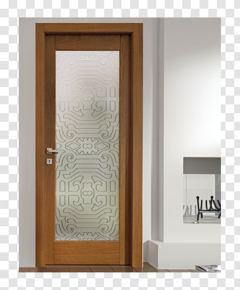 Stained Glass Door Abrasive Blasting Insulated Glazing Transparent PNG