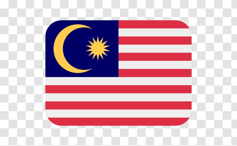 Flag Of Malaysia Emoji Laos - Area - Portuguese Transparent PNG