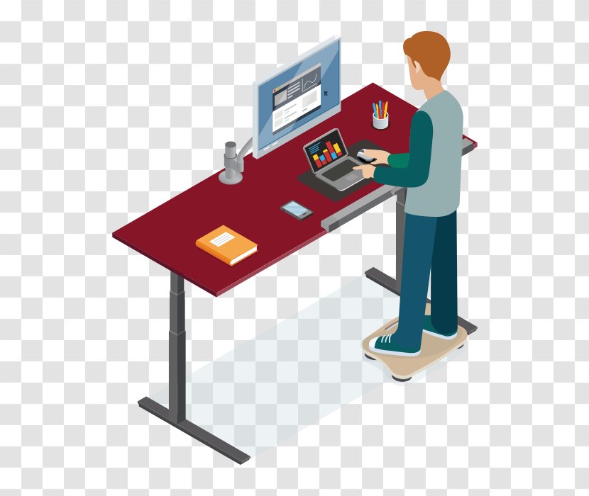 Standing Desk Balance Board Treadmill - Announcement Transparent PNG