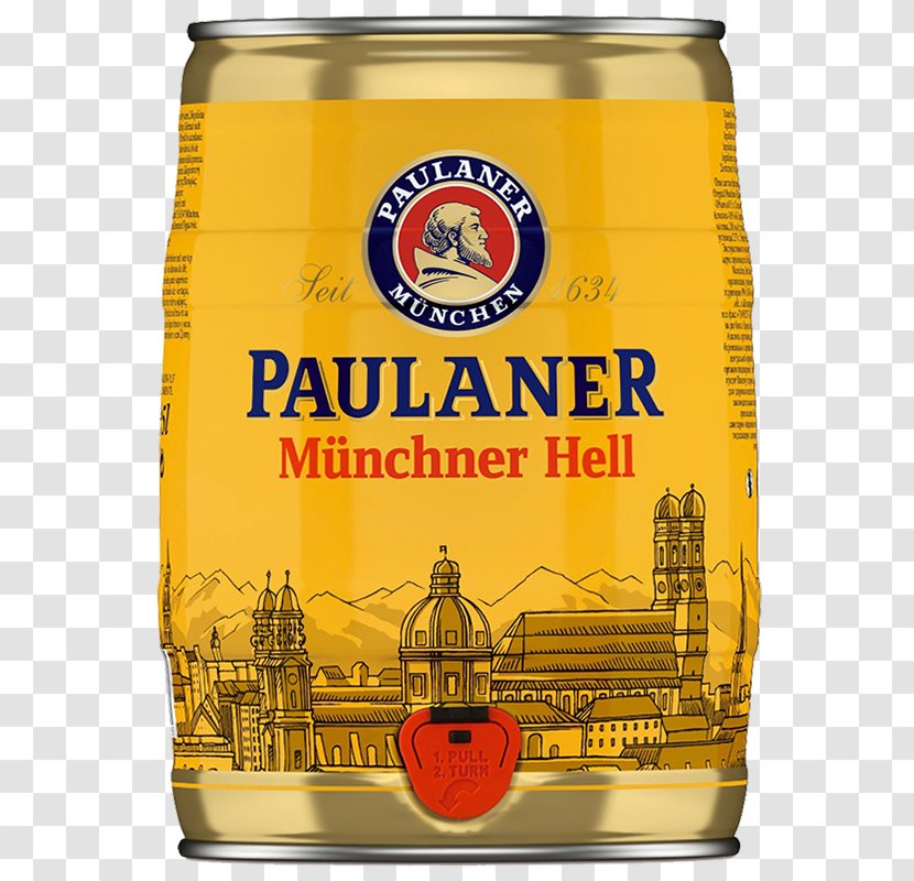 Paulaner Brewery Beer Helles Staatliches Hofbräuhaus In München Pilsner - Alcoholic Drink Transparent PNG