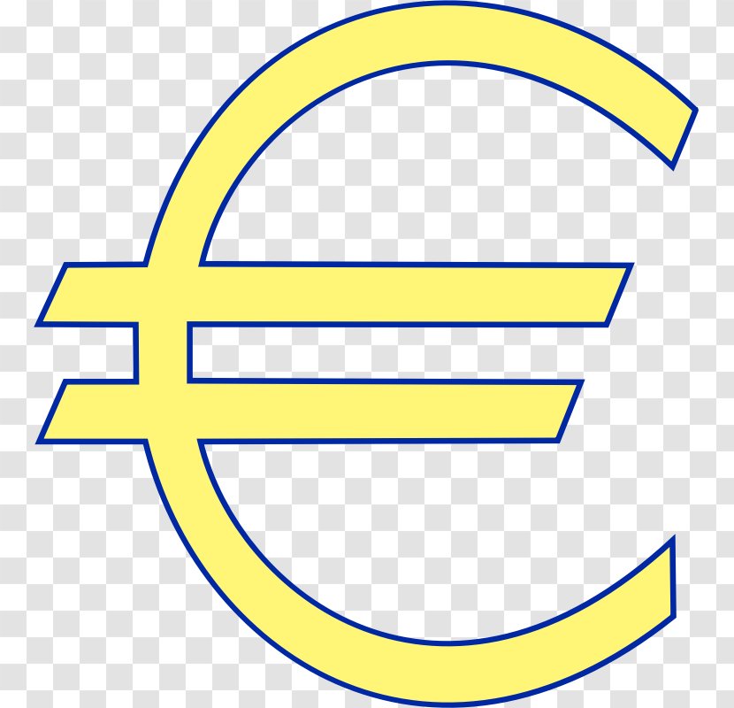 Euro Sign Currency Symbol Clip Art - Money Images Transparent PNG