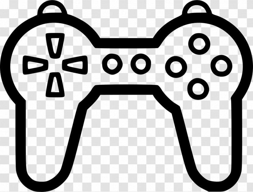 Video Games Vector Graphics Illustration Game Controllers - Black And White - Ops 2 Ps3 Gamestop Transparent PNG