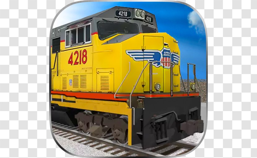 Rail Transport Train Simulator - Locomotive - Free Game Android LocomotiveTrain Transparent PNG