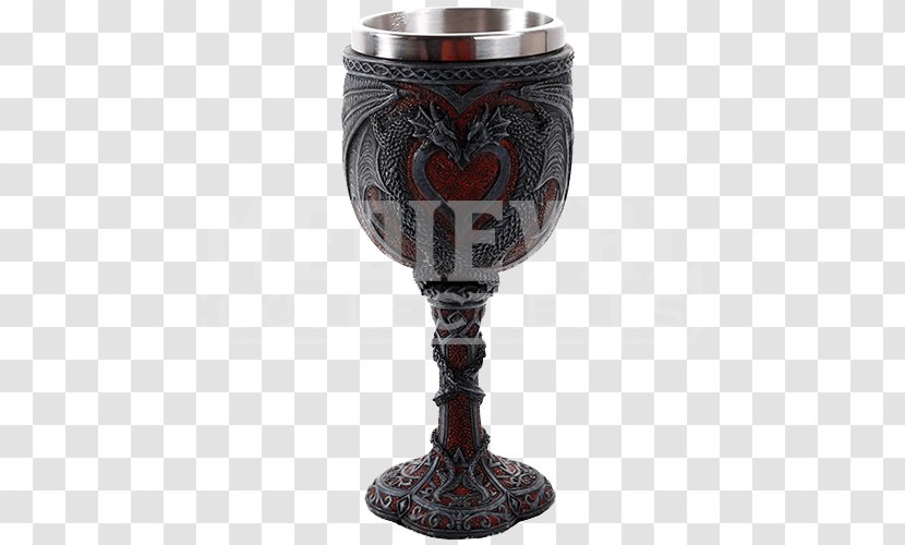 Chalice Wine Glass Wicca Dragon Cup - Altar Transparent PNG