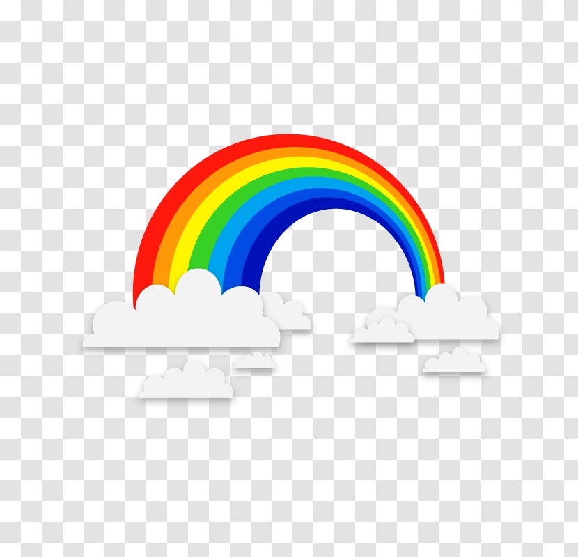 Rainbow Download - Drawing - Vector Transparent PNG
