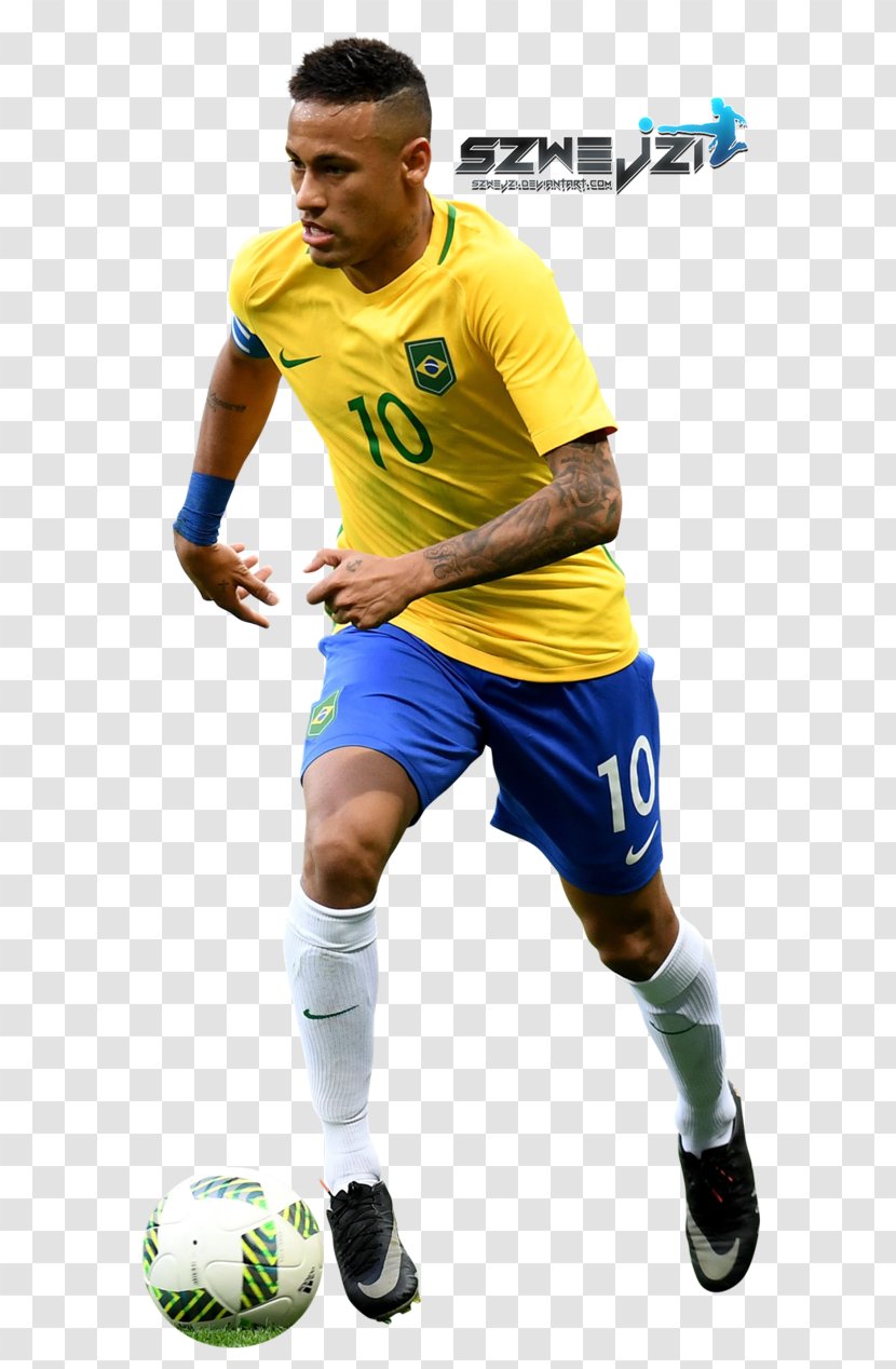 Neymar 2014 FIFA World Cup Football Player FC Barcelona Brazil National Team - Fc - Clipart Transparent PNG