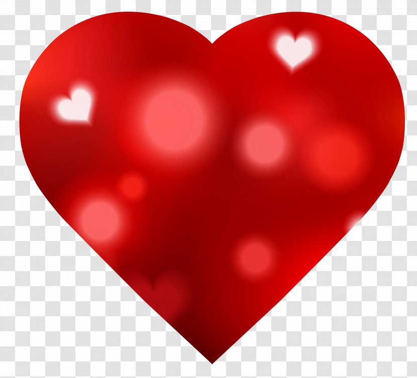 Heart Red Valentines Day - Cartoon Transparent PNG