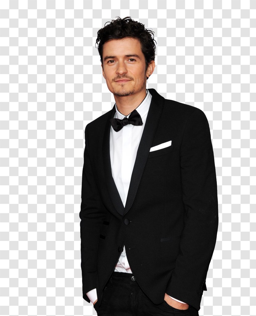 Black M Hairstyle Intension Tuxedo Flower - Orlando Bloom Transparent PNG