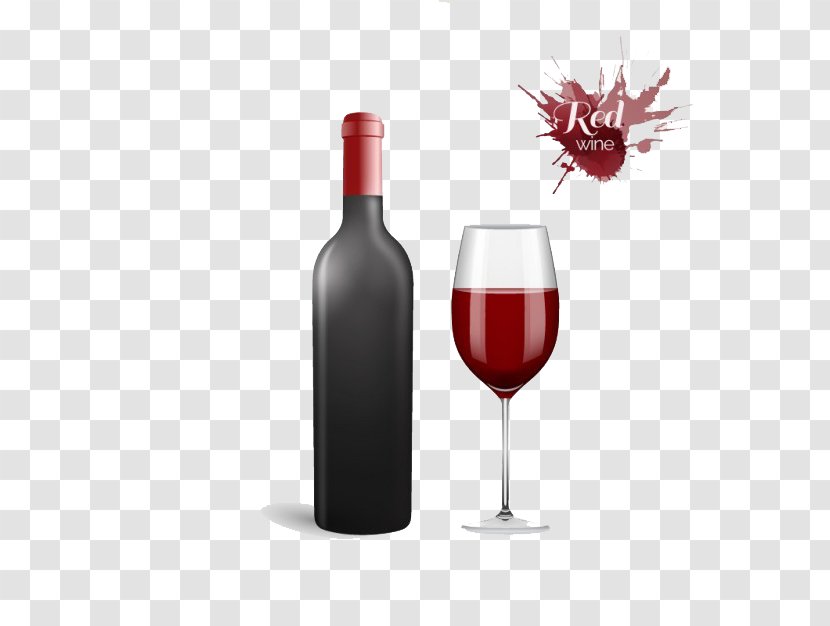 Red Wine White Rioja Bottle Transparent PNG