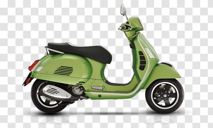 Piaggio Vespa GTS 300 Super Scooter Motorcycle - Motor Vehicle Transparent PNG
