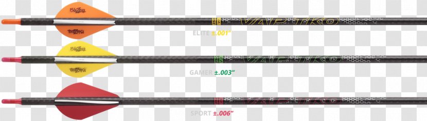Ranged Weapon Office Supplies Line - Yellow - Hunting Arrow Transparent PNG
