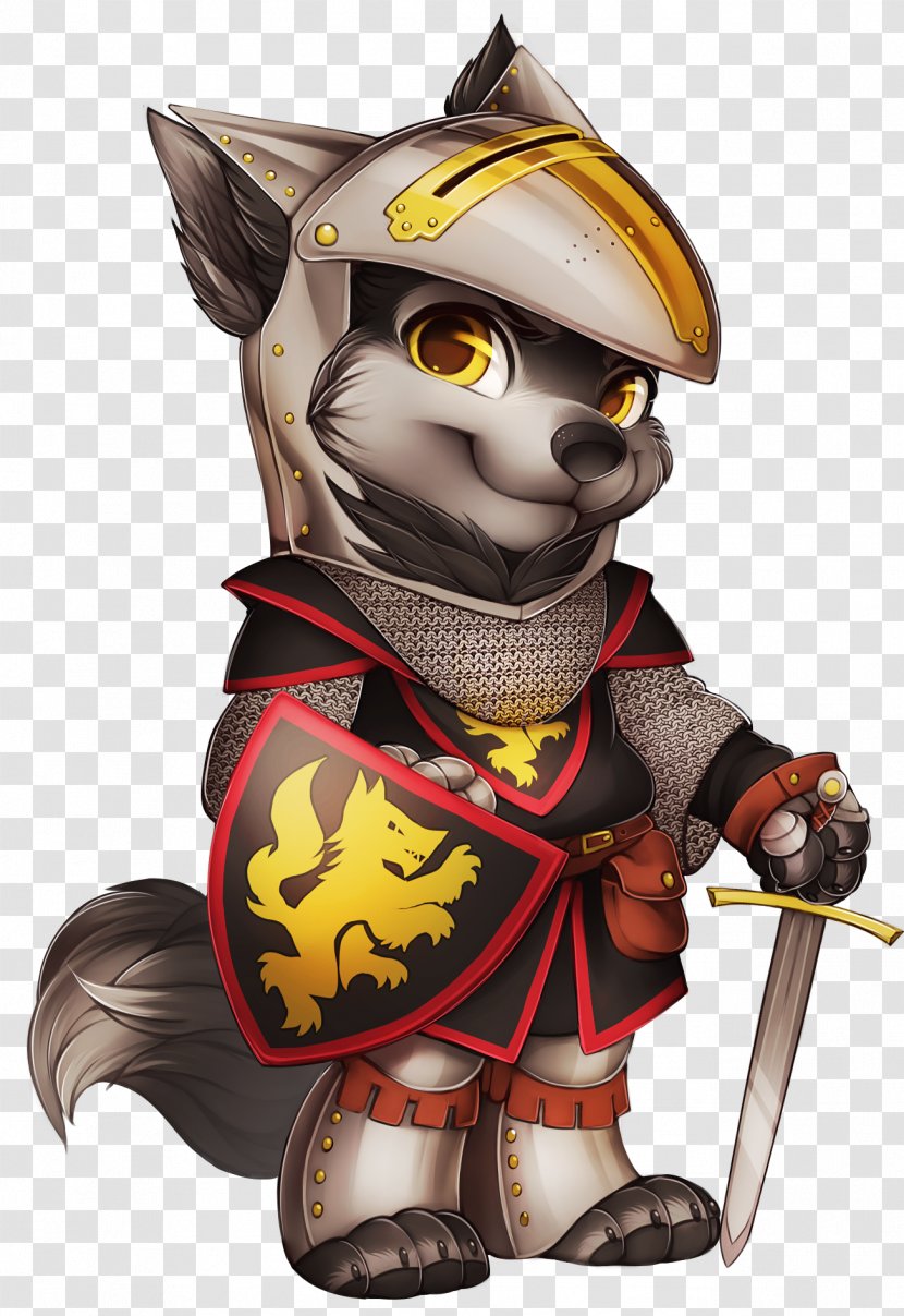 Wolf Cartoon - Hero - Action Figure Toy Transparent PNG