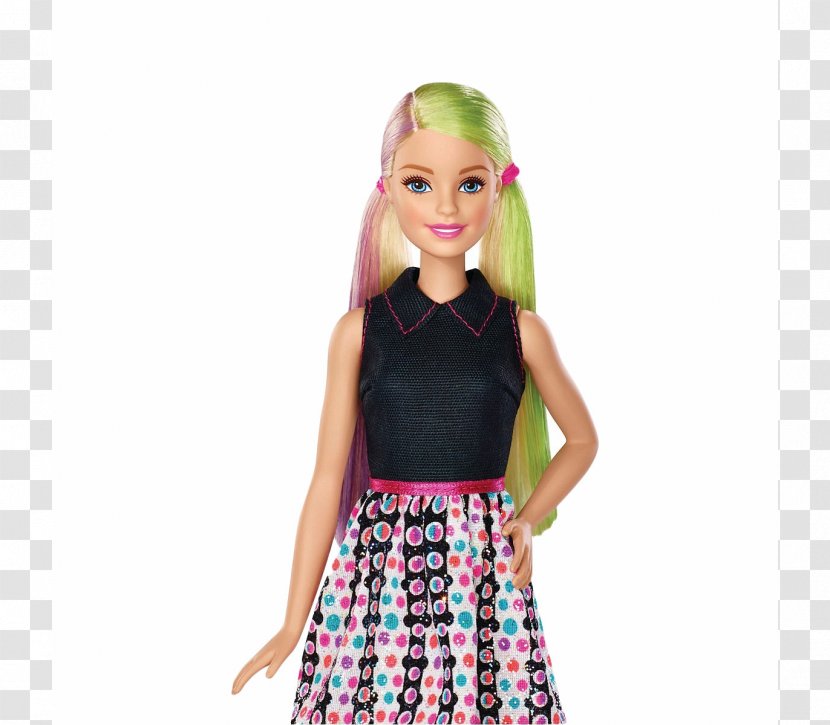 Amazon.com Barbie Acconciature Colorate Doll Toy - Fashion Transparent PNG