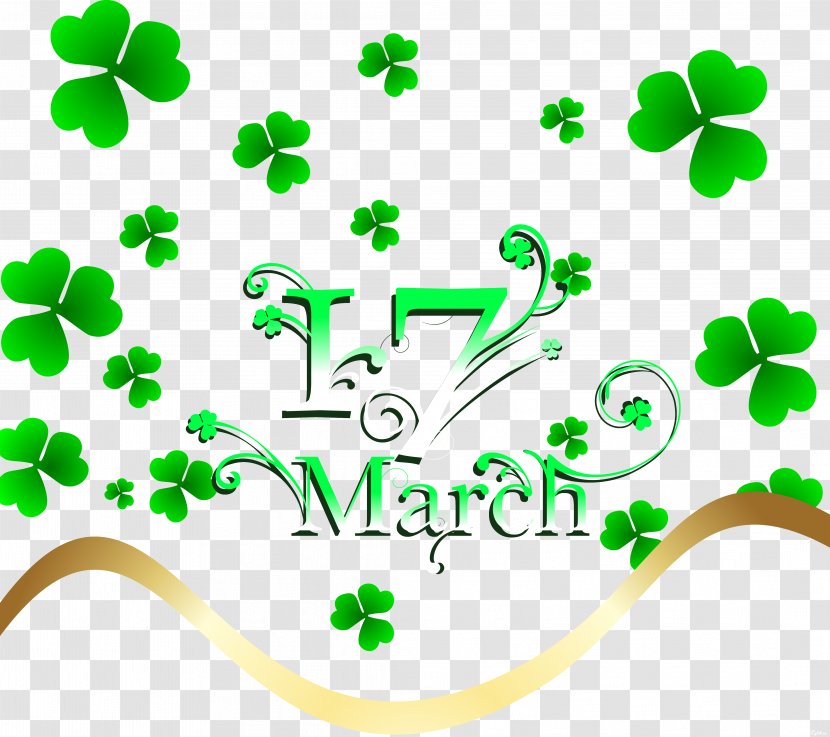 Saint Patrick's Day Holiday Clover Clip Art - Tree Transparent PNG