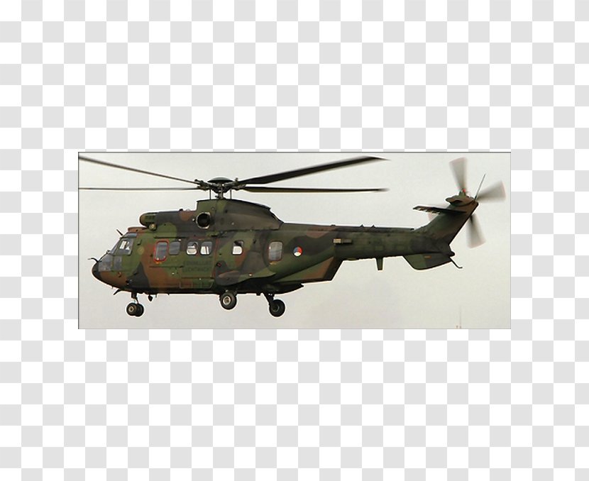 Volkel Air Base Eurocopter AS532 Cougar Royal Netherlands Force Helicopter Rotor - Military Transparent PNG