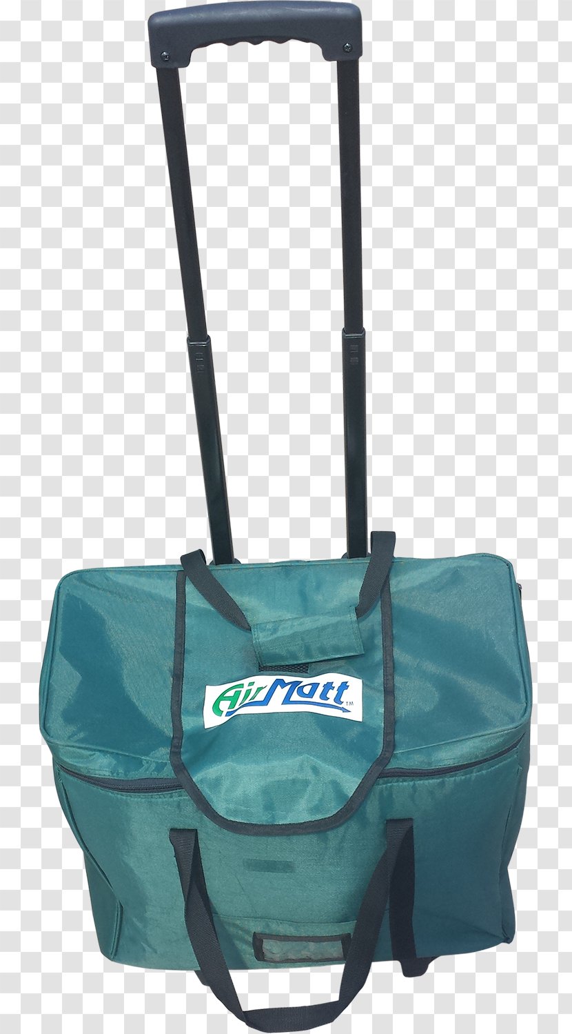 Bag Hand Luggage - Turquoise Transparent PNG