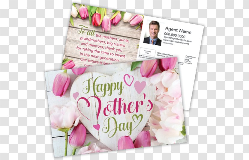 Mother's Day Real Estate Agent Father's - Happy Mothers Flyer Transparent PNG