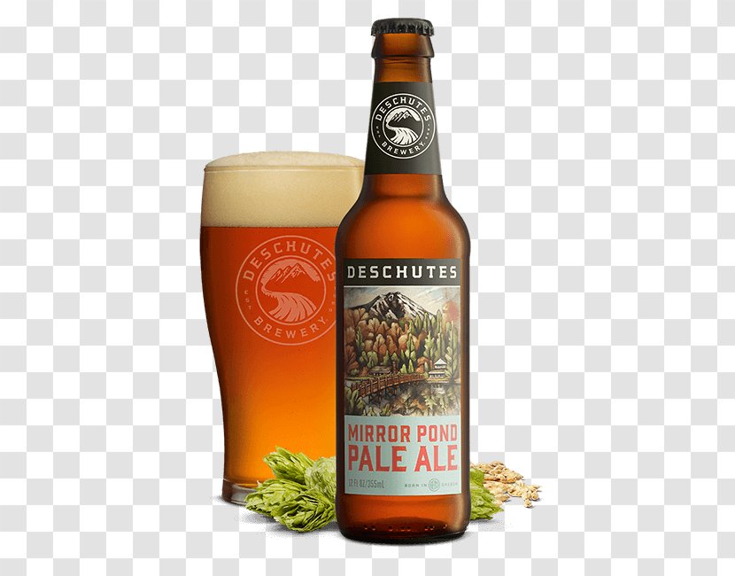 Pale Ale Deschutes Brewery Mirror Pond Beer - India Transparent PNG