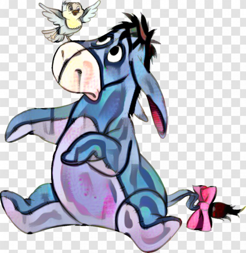 Eeyore Winnie-the-Pooh Piglet Roo Rabbit - Animal Figure Transparent PNG