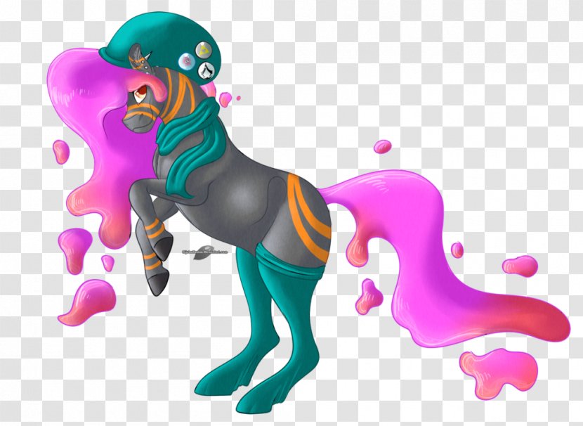 Horse Carnivores Character Figurine Pink M - Animal Figure - Lava Lamp Transparent PNG