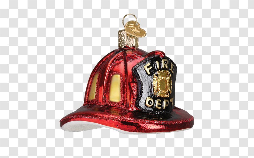 Christmas Ornament Firefighter Fire Station Gift Hydrant - Hand-painted Food Material Transparent PNG