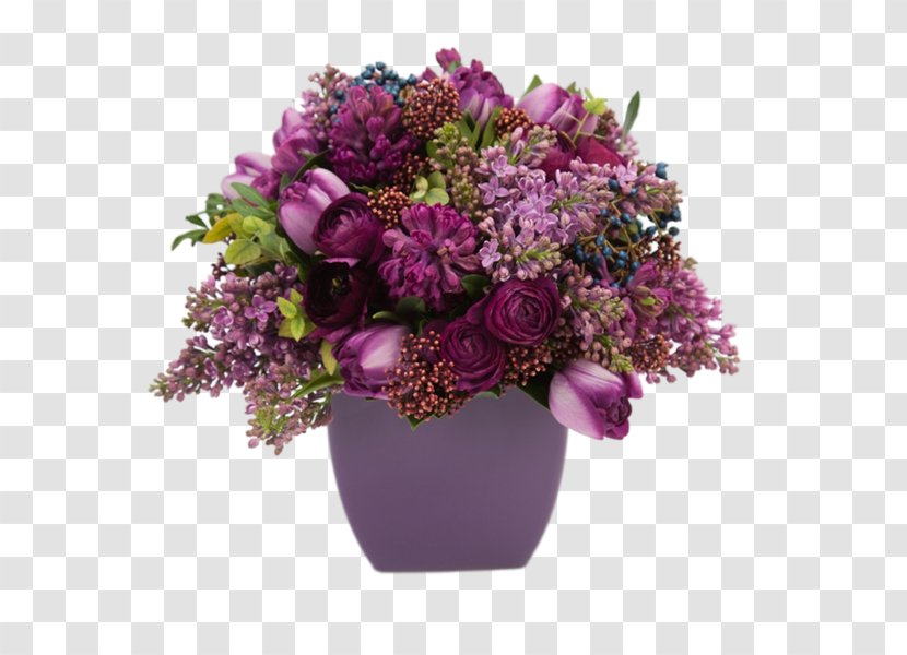 Cut Flowers Flower Bouquet Floral Design Floristry - Lilac Transparent PNG