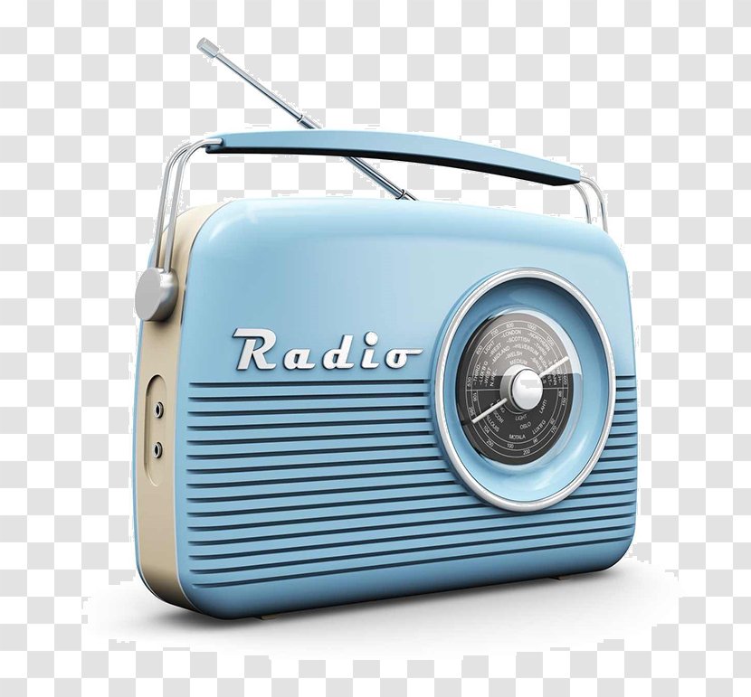Antique Radio FM Broadcasting Station Internet - Hd Transparent PNG