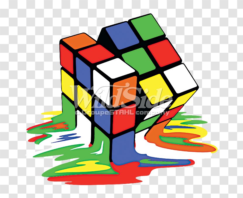 Rubik's Cube T-shirt Sheldon Cooper Melting Transparent PNG