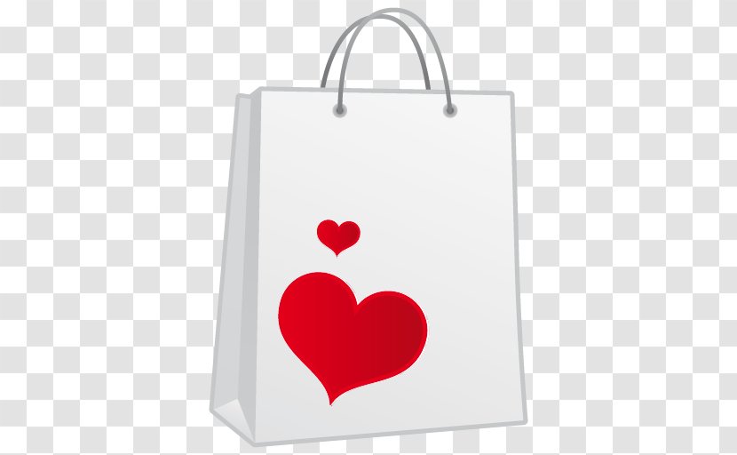 Shopping Bag Icon - Heart - Pattern Transparent PNG