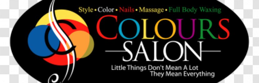 Colours Salon Beauty Parlour Logo Nail - Text - Chunky Highlights And Lowlights Transparent PNG