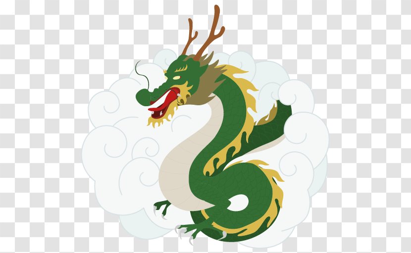 European Dragon Illustration Clip Art New Year - Mythical Creature Transparent PNG