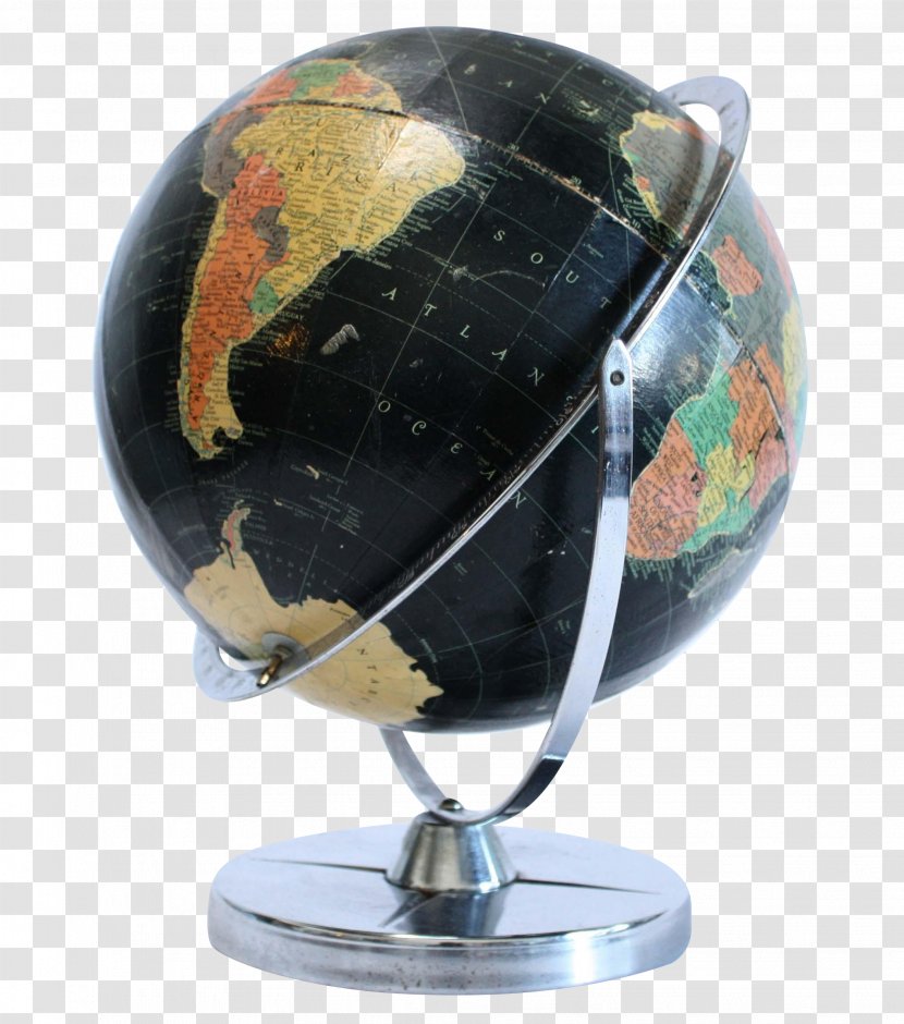 Globe Replogle World Chairish Sphere Transparent PNG
