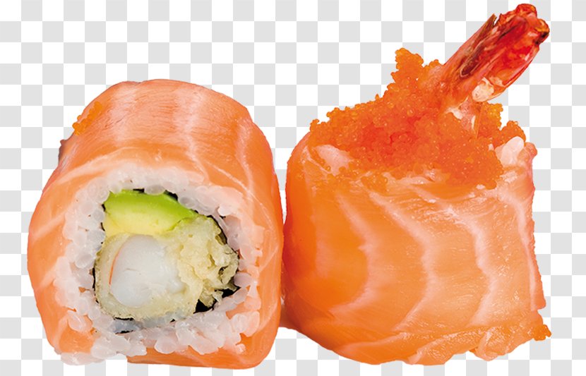 California Roll Sashimi Smoked Salmon Sushi Tempura - Roe Transparent PNG