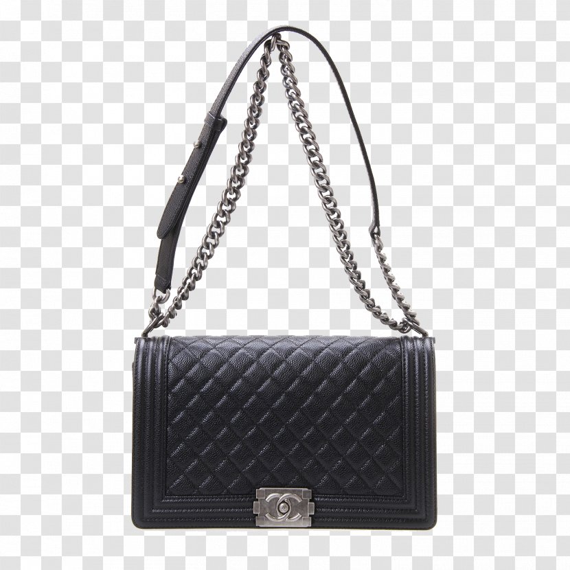 Handbag Chanel Fashion Calfskin - CHANEL Bag Black Female Models Transparent PNG