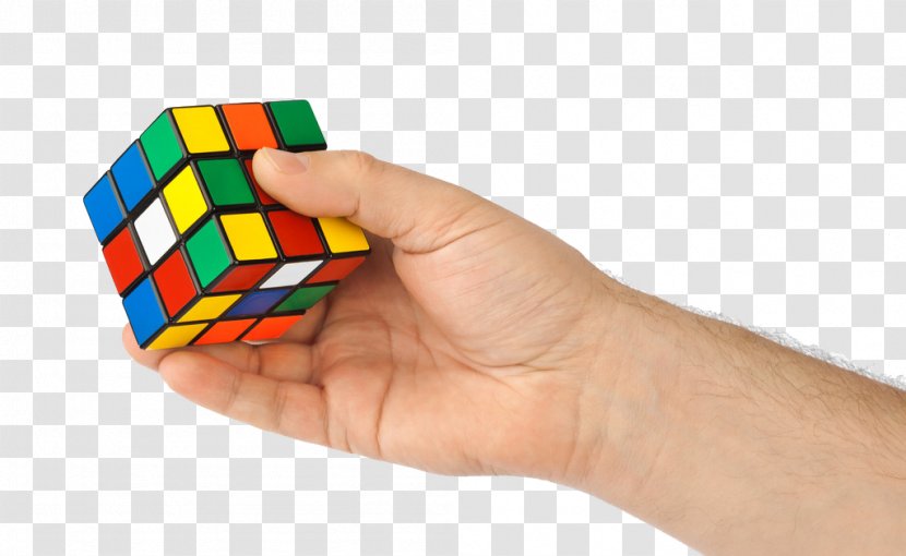 Rubiks Cube Stock Photography - Play - Hand And Third-order Transparent PNG