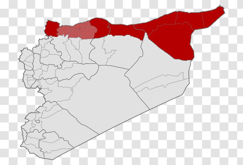 Iraqi Kurdistan Regions Of The Democratic Federation Northern Syria Qamishli Kurdish Region. Western Asia. - Autonomy - Map Kurdstan Transparent PNG