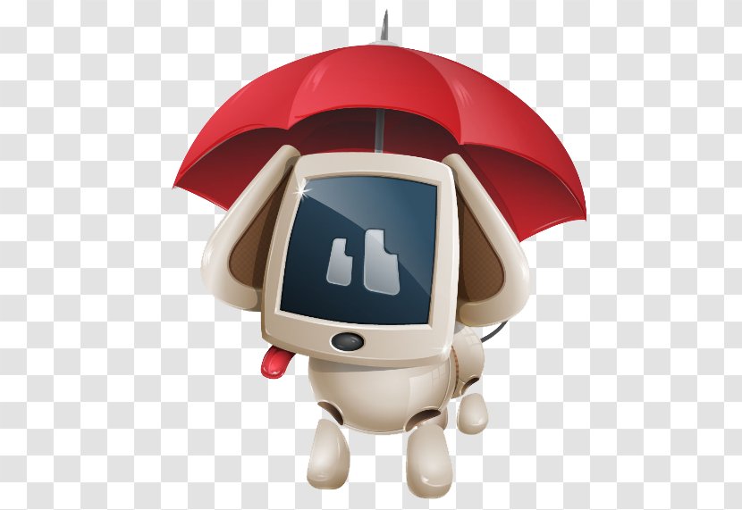 Chihuahua Robot Computer Illustration - Bigdog - Umbrella Transparent PNG