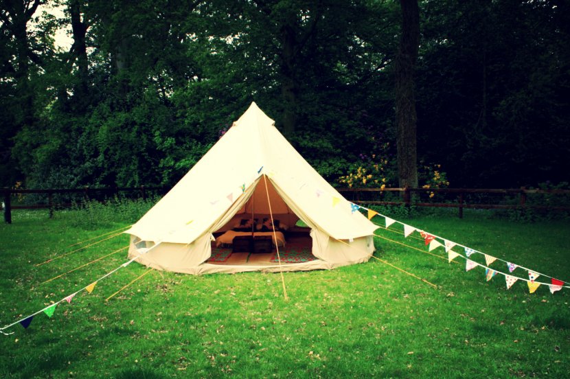 Wiveton Hall Amber's Bell Tent Camping Transparent PNG