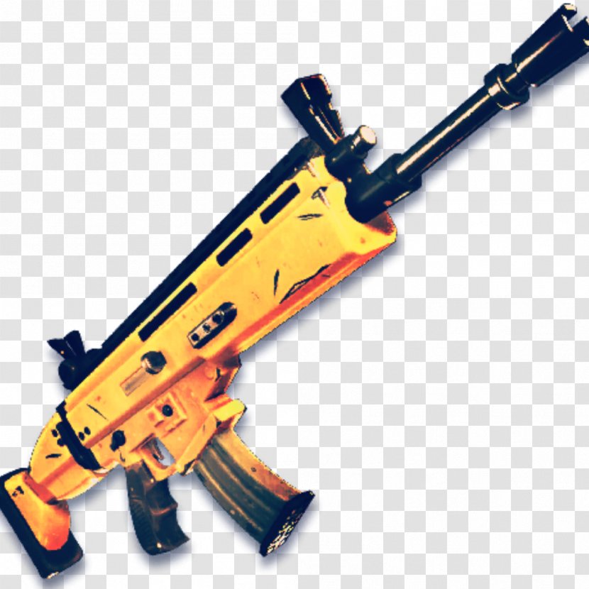 Fortnite Battle Royale FN SCAR Game - Video - Scar Transparent PNG