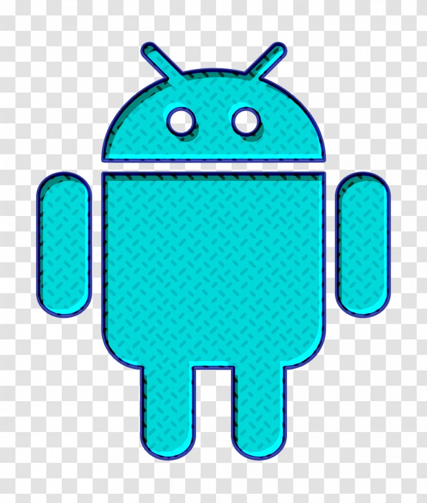 Android Icon Robot - Cartoon Azure Transparent PNG