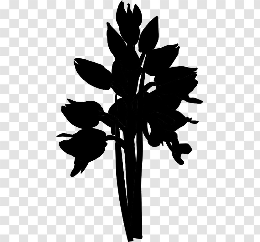 Flower Leaf Plant Stem Clip Art Silhouette - Botany Transparent PNG