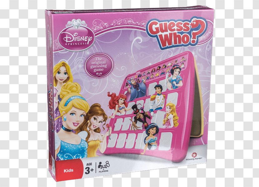 Disney Princess Board Game Guess Who? - Boxes Transparent PNG