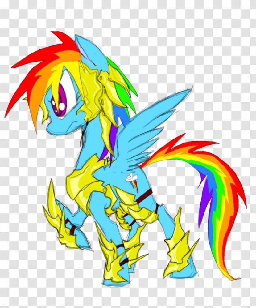 Cutie Mark Crusaders Rainbow Dash Horse Pony Illustration - Animal - F You Transparent PNG