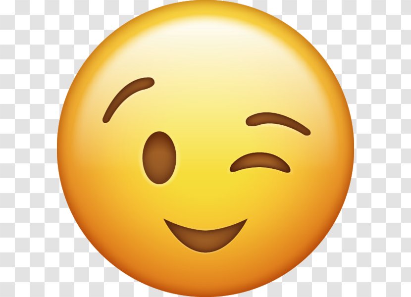 Smirk Emoji Smile - Yellow - Whatsapp Transparent PNG