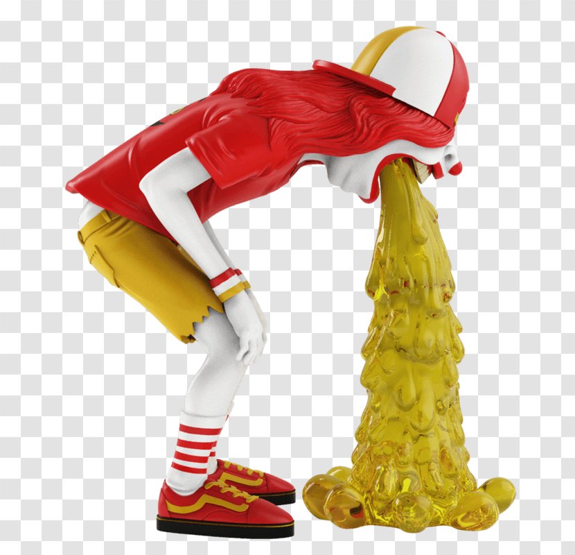 Fast Food Yellow Junk Vomiting - Flavor Transparent PNG