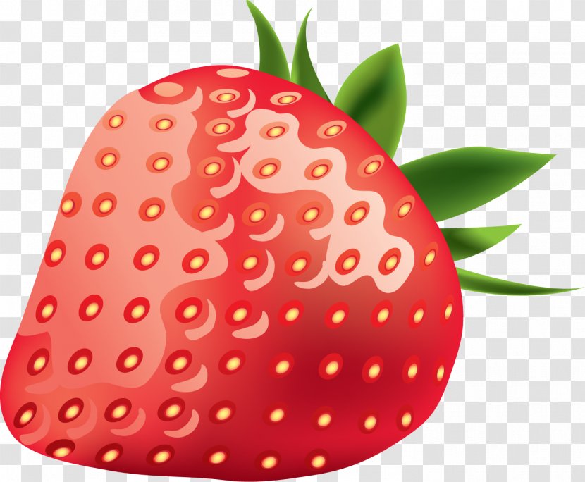 Ice Cream Strawberry Cheesecake - Strawberries Transparent PNG