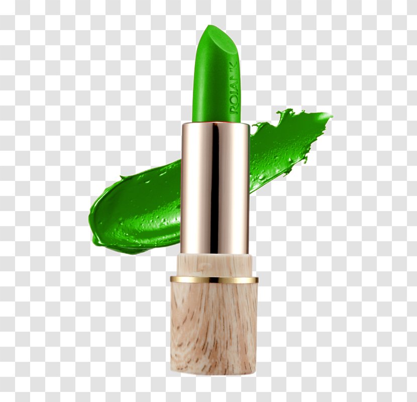 Lipstick Make-up - Green - Dark Wood Models Transparent PNG