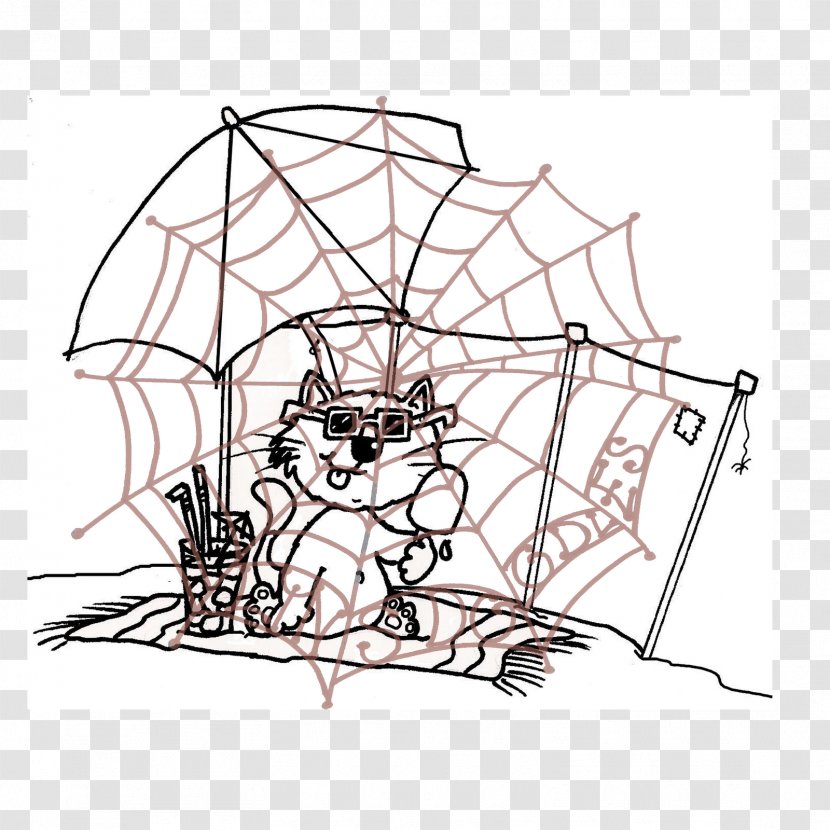 Drawing Line Art /m/02csf - Spyder Transparent PNG