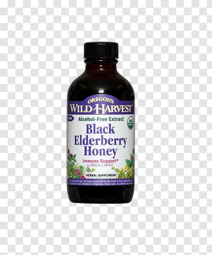Dietary Supplement Elderberry Honey Extract Alcohol - Pound Transparent PNG