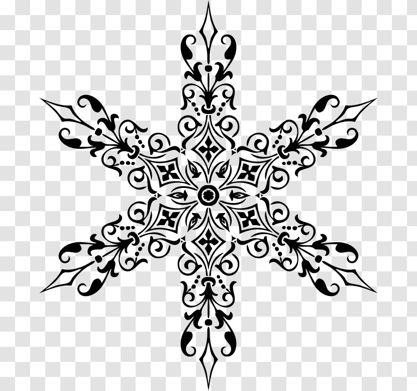 Snowflake Clip Art - Artwork Transparent PNG